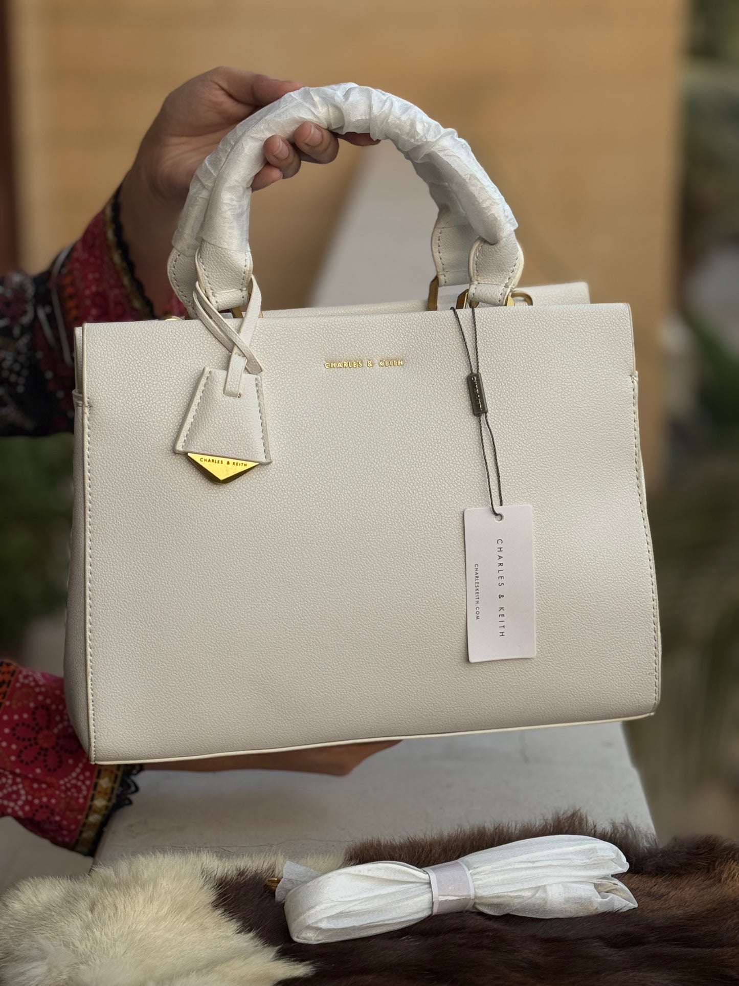 Charles & Keith Mirabelle Structured Handbag-Master Series