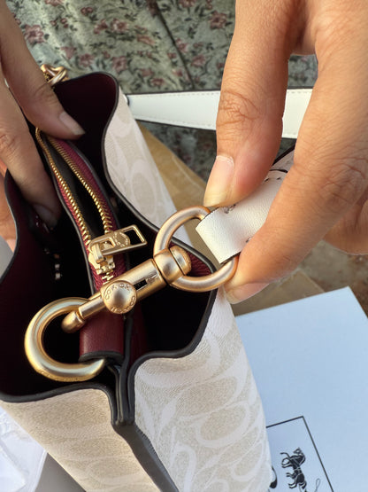 Coach Mollie 22 Bucket Bag Master Plus Series With box