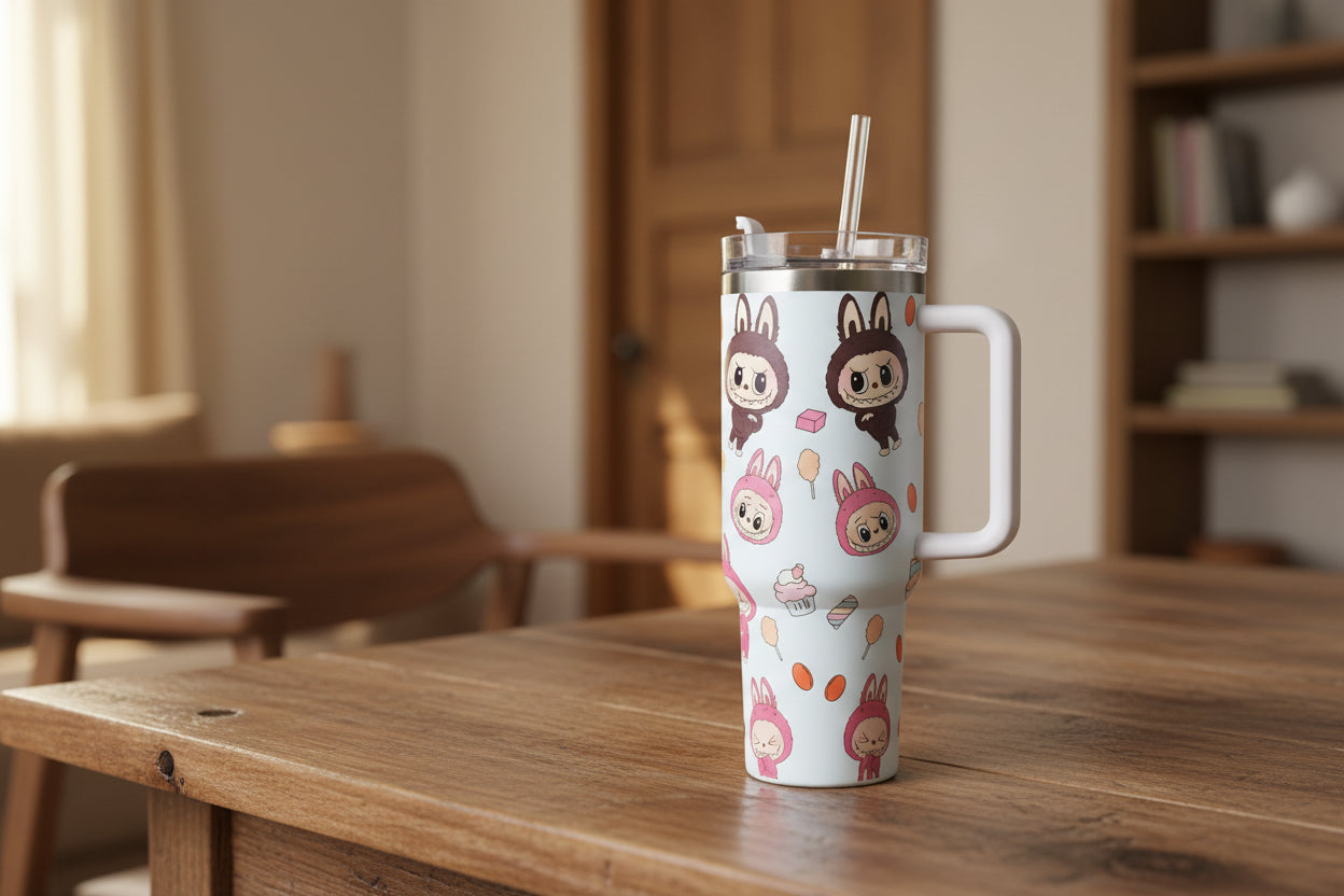 Stanley tumbler-Labubu Character