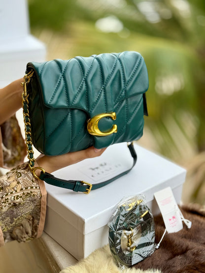 Coach Times Square Tabby Shoulder Bag With Quilting