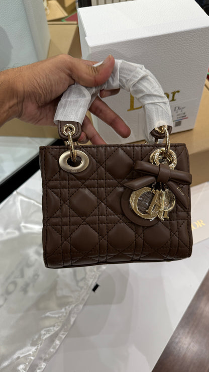 Lady Dior Mini By Dior-AAA Series-Double Folding Box