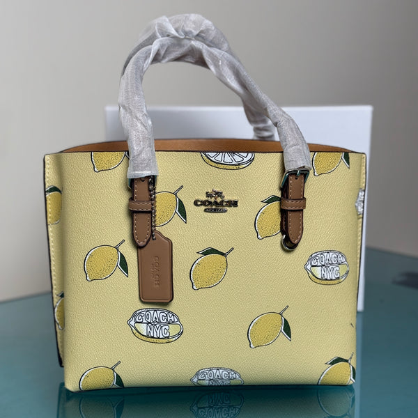 Coach Mollie 25 Tote Bag-Master Series With Box Packaging.