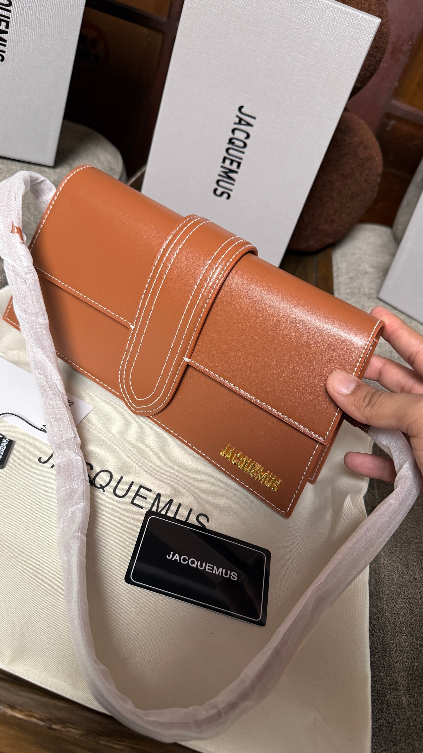 The Bambino by JACQUEMUS-Master Plus-Same as Original-With box & card