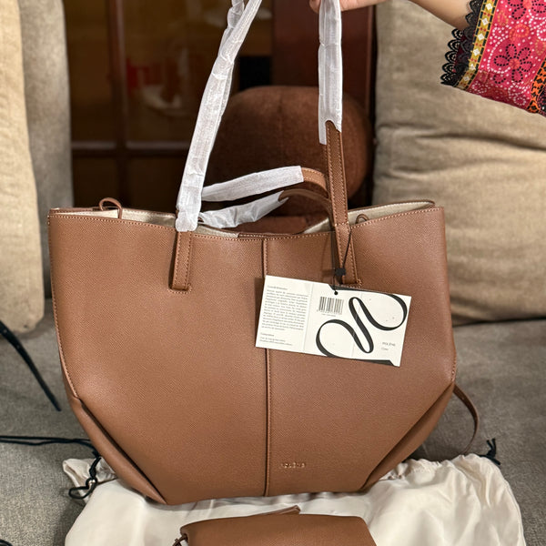 Pólene Cyme Textured edition tote Bag! AAA TOP QUALITY With Folding Box