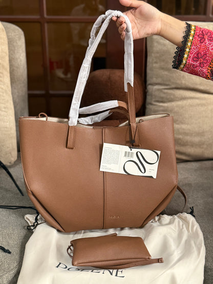 Pólene Cyme Textured edition tote Bag! AAA TOP QUALITY With Folding Box