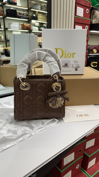 Lady Dior Mini By Dior-AAA Series-Double Folding Box