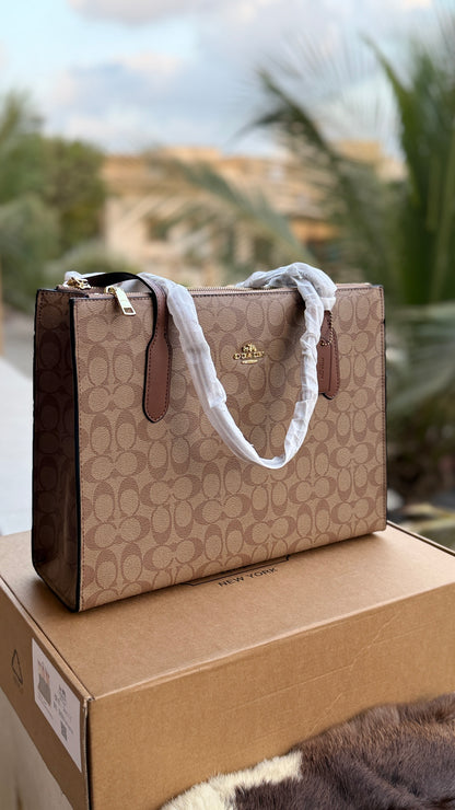 Coach Nina tote Folding Box Packing Master Plus series.