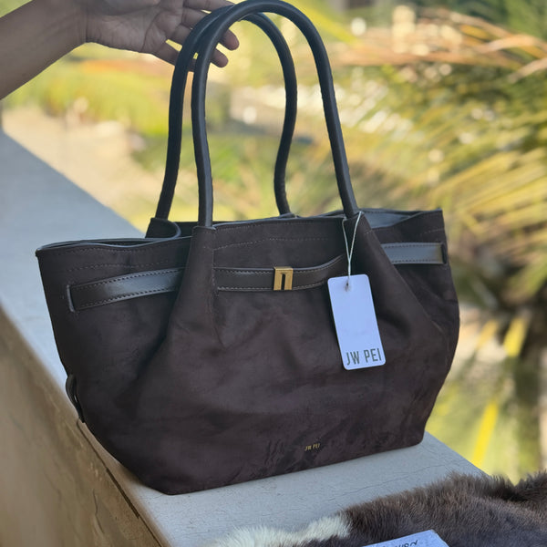 JW PEI Hana Medium Suede Tote Bag-Same as original-Master Series