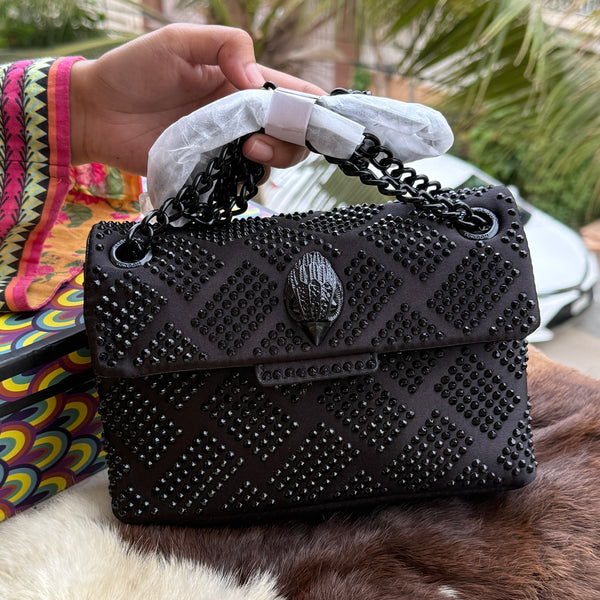 Kurt Geiger London Mini Crystal Kensington Bag-Master Series-With Box
