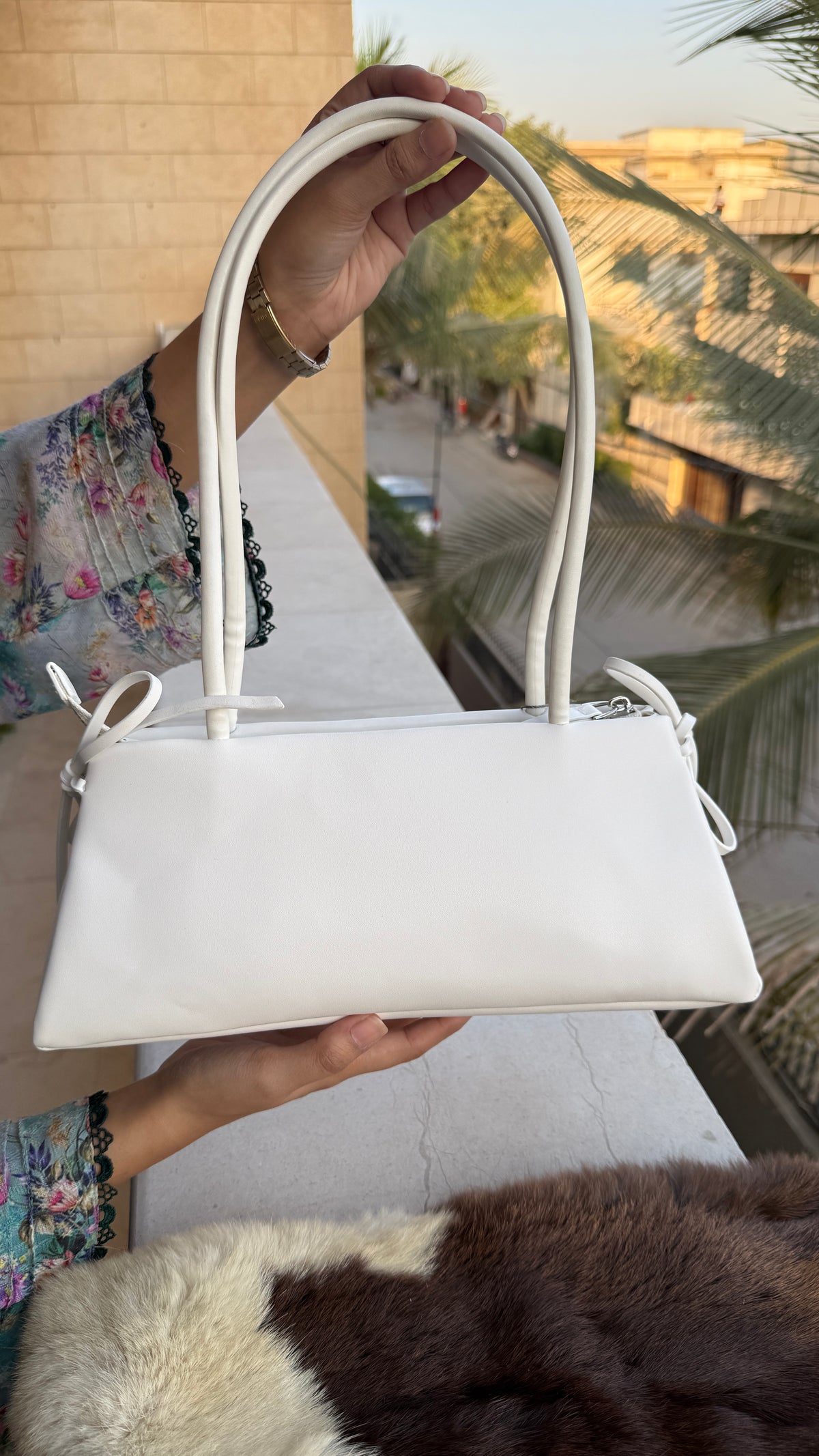 Charles & Keith Hazel bow shoulder bag-Master Plus-Same as original