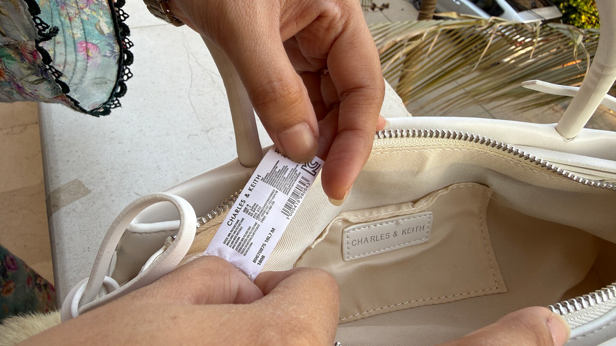 Charles & Keith Hazel bow shoulder bag-Master Plus-Same as original