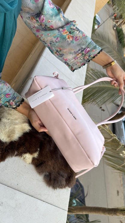 Charles & Keith Hazel bow shoulder bag-Master Plus-Same as original