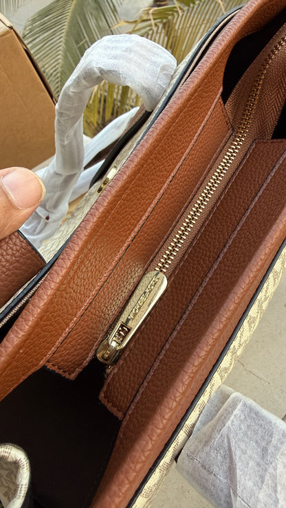 Michael Kors Romee Satchel-Master Plus Series-Folding Box