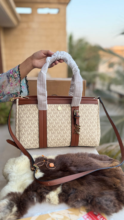 Michael Kors Romee Satchel-Master Plus Series-Folding Box