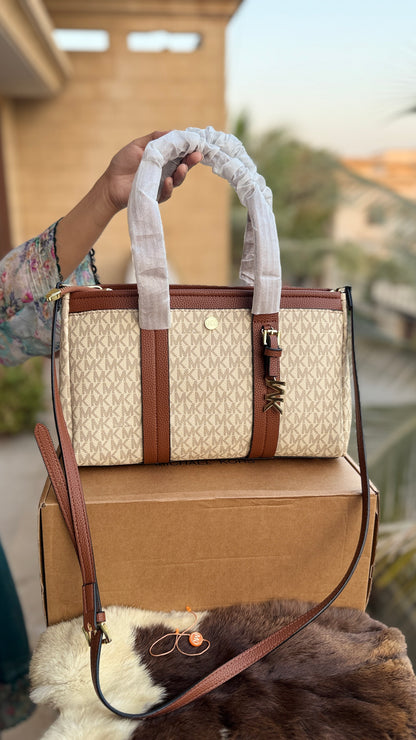 Michael Kors Romee Satchel-Master Plus Series-Folding Box