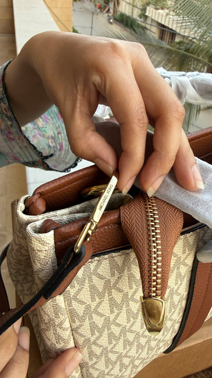 Michael Kors Romee Satchel-Master Plus Series-Folding Box