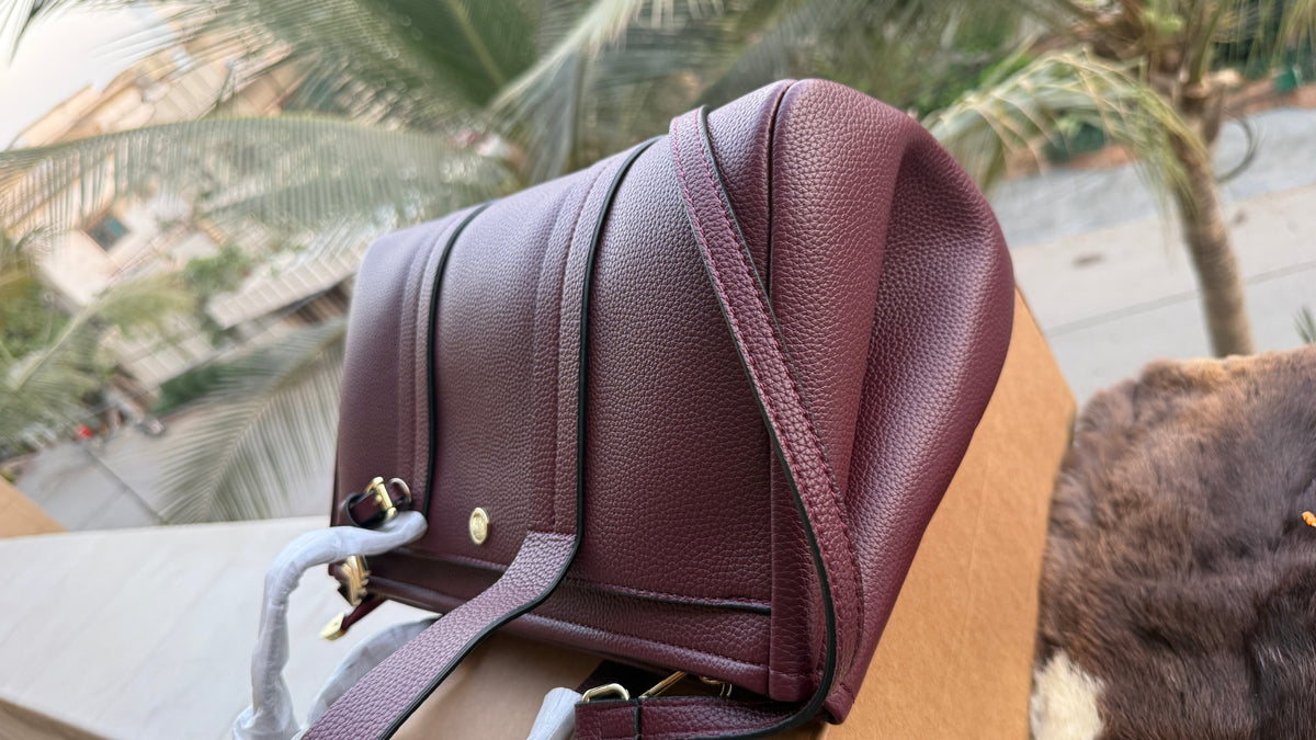 Michael Kors Romee Satchel-Master Plus Series-Folding Box
