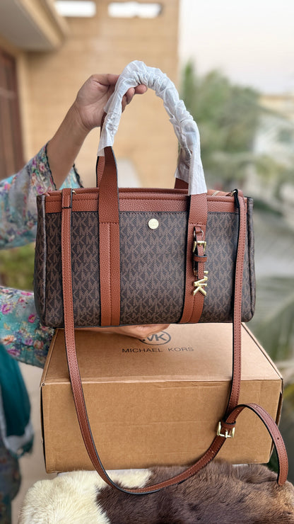Michael Kors Romee Satchel-Master Plus Series-Folding Box