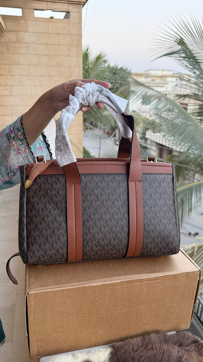 Michael Kors Romee Satchel-Master Plus Series-Folding Box