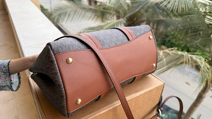 Michael Kors Romee Satchel-Master Plus Series-Folding Box