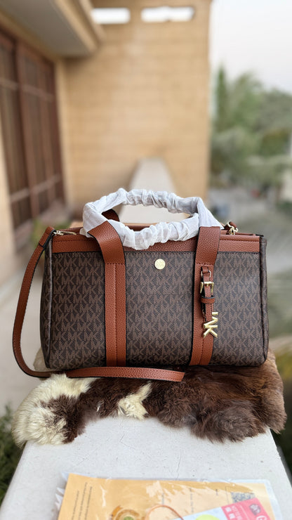 Michael Kors Romee Satchel-Master Plus Series-Folding Box