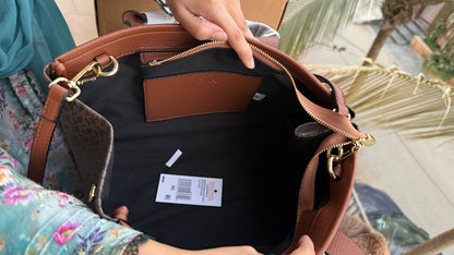 Michael Kors Romee Satchel-Master Plus Series-Folding Box