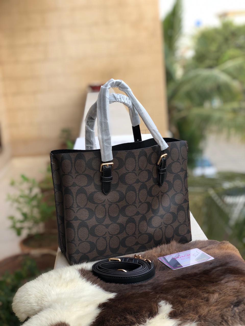 Coach MOLLIE 25 Tote Bag-With Box-Master Plus Series.