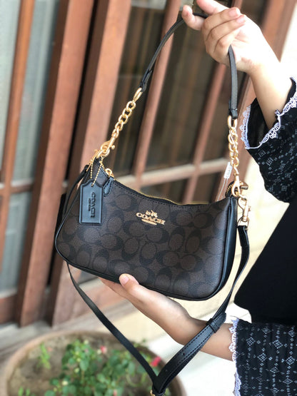 Coach Teri Hobo bag-With box-Master Series