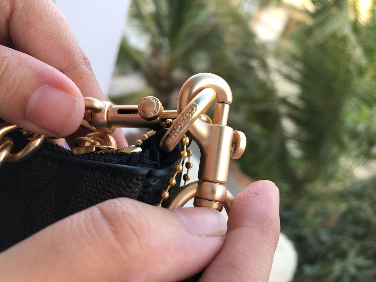 Coach Teri Hobo bag-With box-Master Series