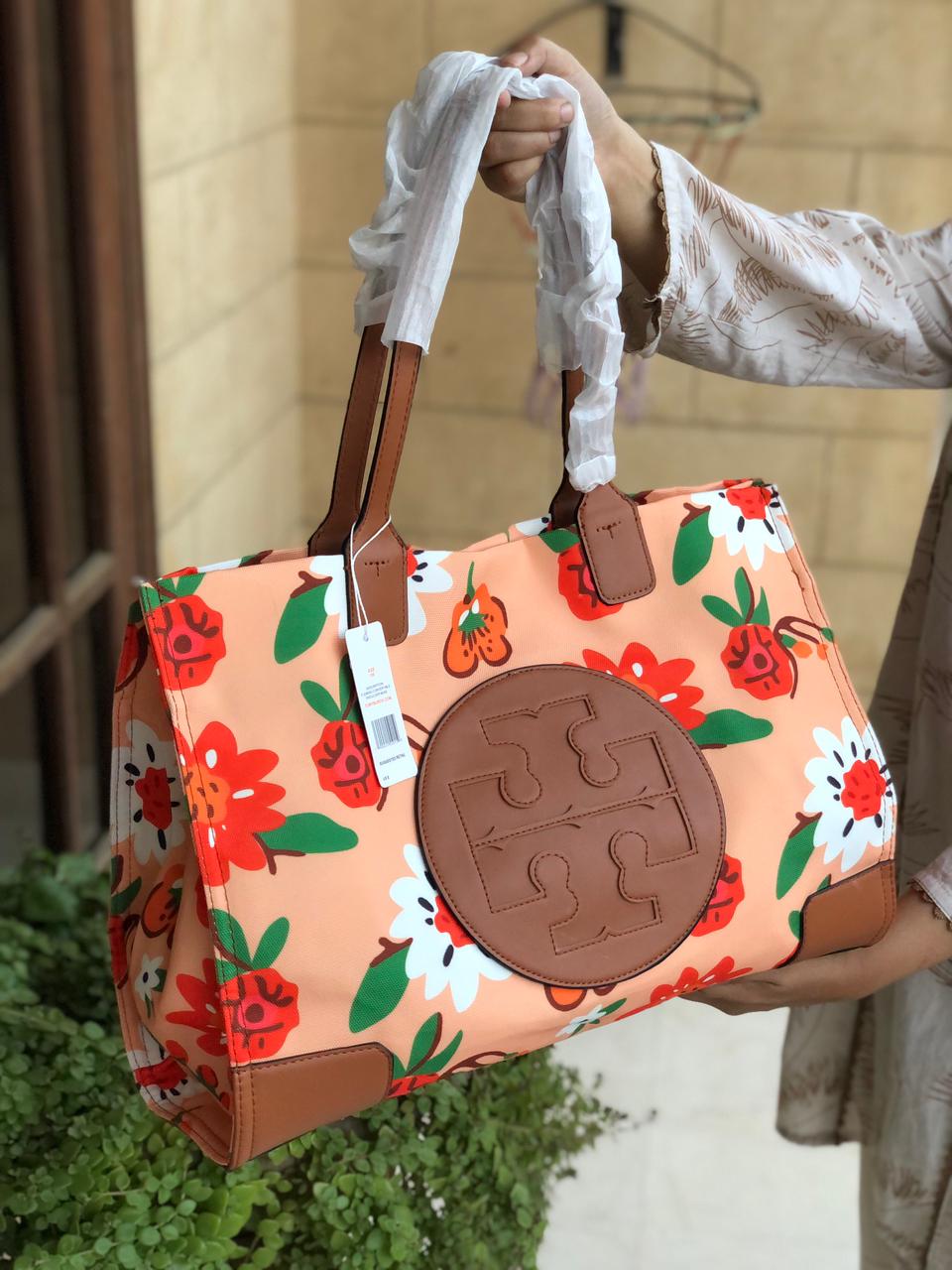 T O R Y B U R C H Ella Printed Tote.