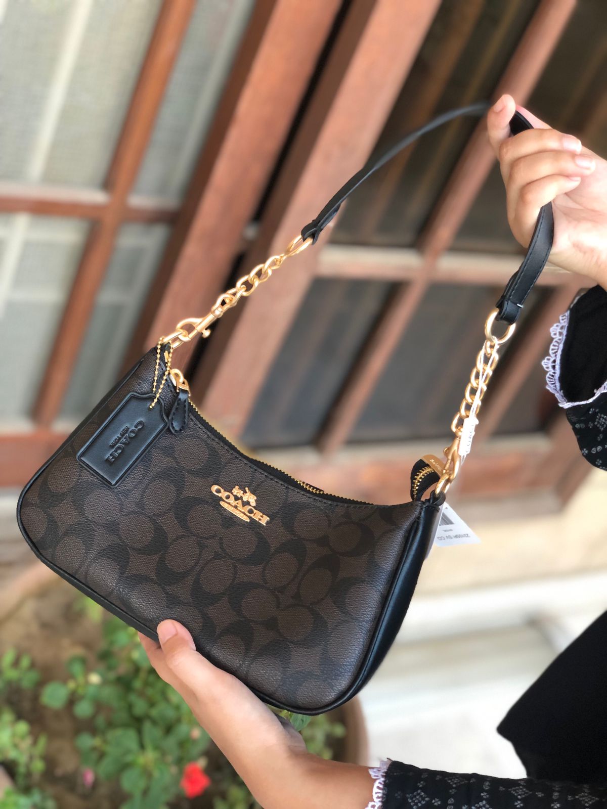 Coach Teri Hobo bag-With box-Master Series