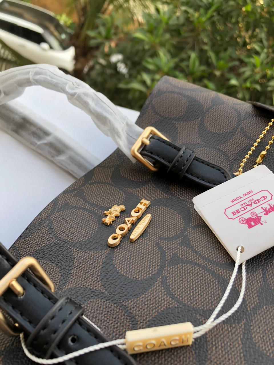 Coach MOLLIE 25 Tote Bag-With Box-Master Plus Series.