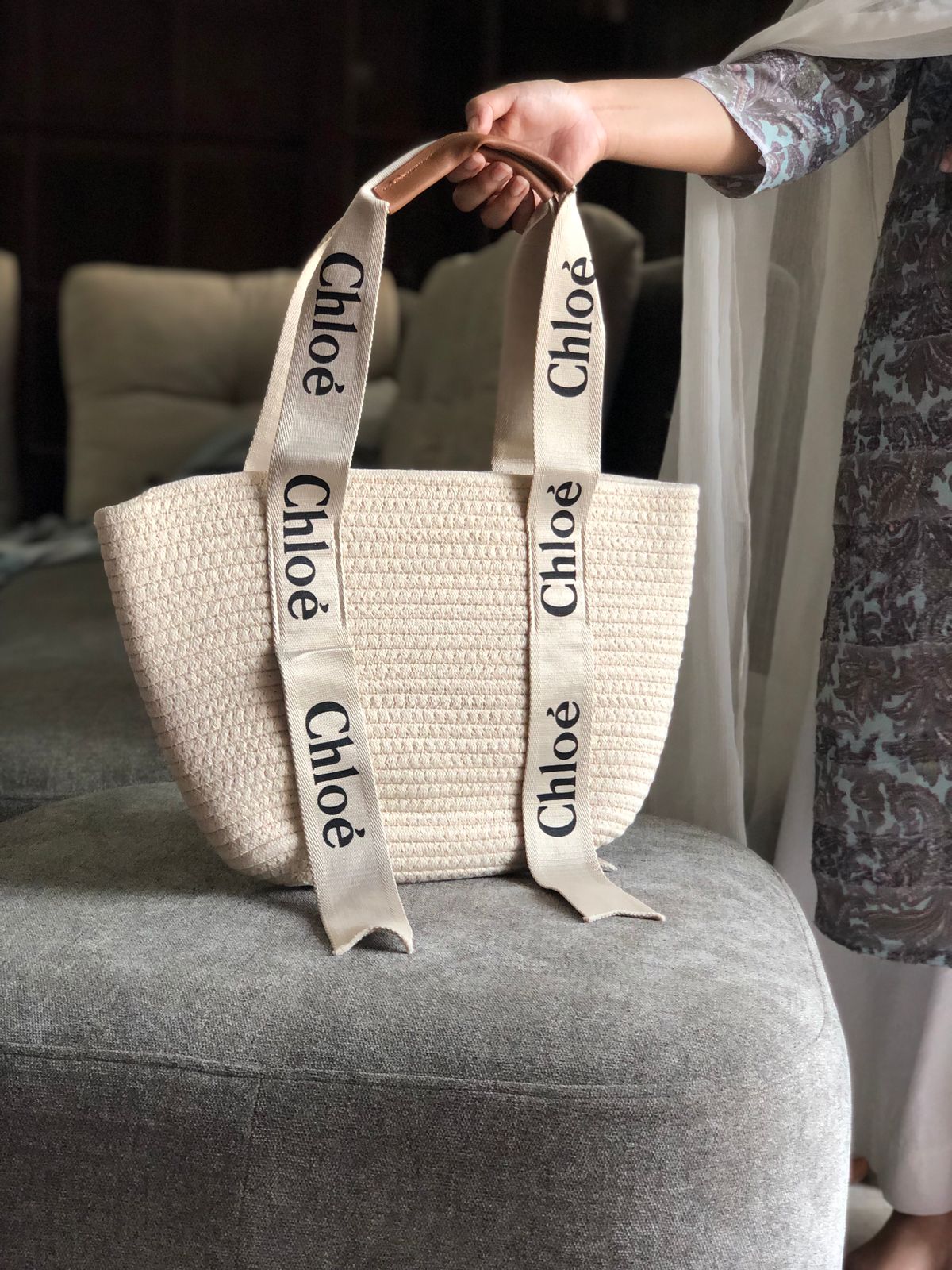 C H L O É WOODY Bucket Bag