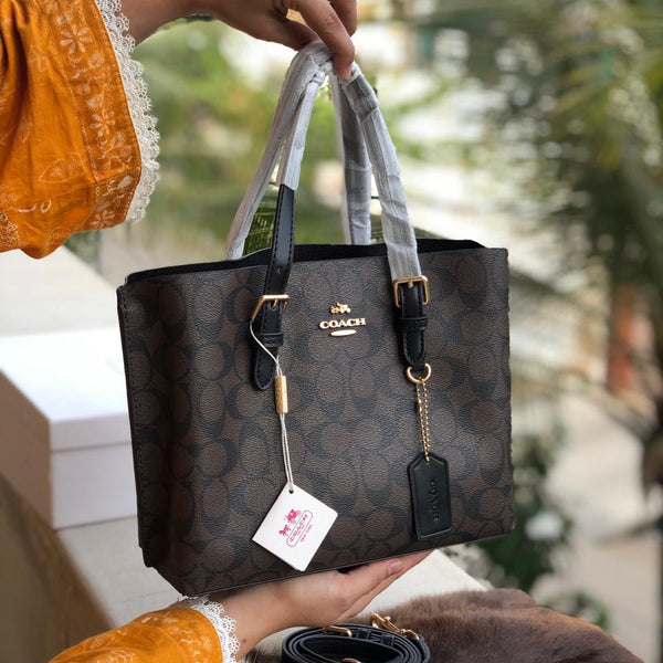 Coach MOLLIE 25 Tote Bag-With Box-Master Plus Series.