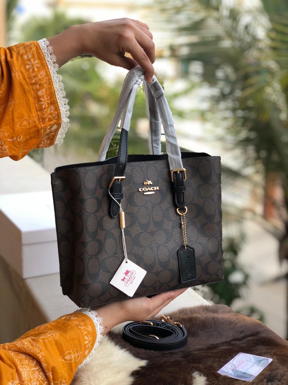 Coach MOLLIE 25 Tote Bag-With Box-Master Plus Series.