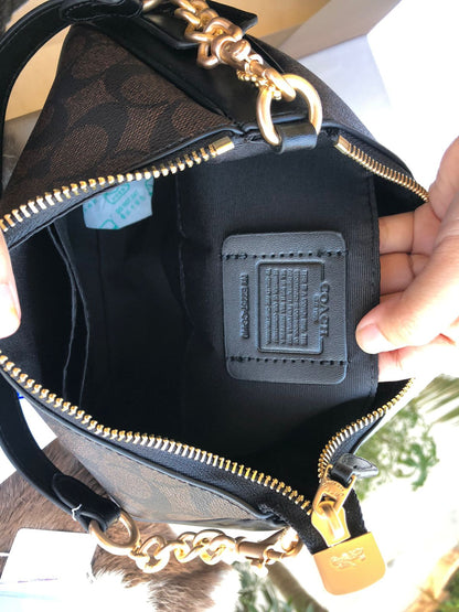 Coach Teri Hobo bag-With box-Master Series