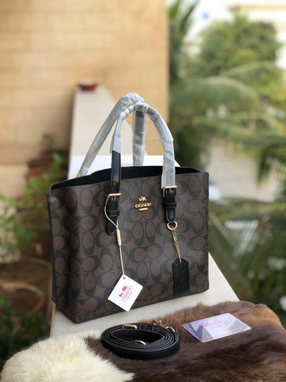 Coach MOLLIE 25 Tote Bag-With Box-Master Plus Series.