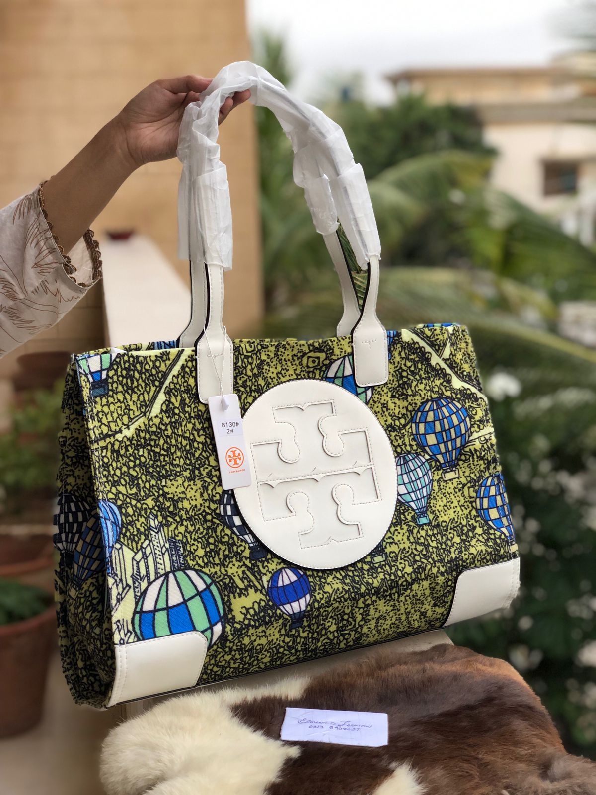 T O R Y B U R C H Ella Printed Tote.